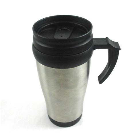 Double Wall Stainless Steel Travel Insulated Coffee Tea Mug 16 Oz With