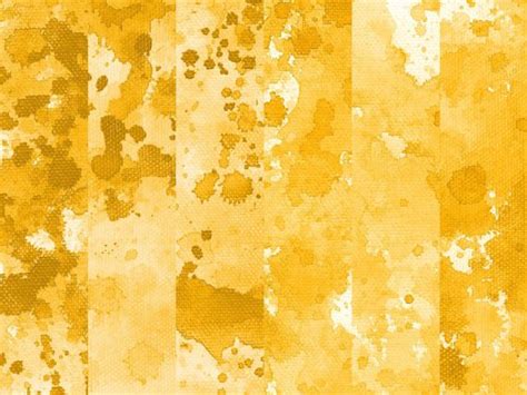 Brown Yellow Watercolor Splatter Background 