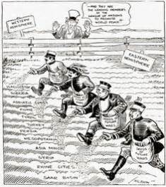 A german cartoon published in 1919 in a magazine. 10+ Best Treaty of Versailles Political Cartoons images | treaty of versailles, political ...