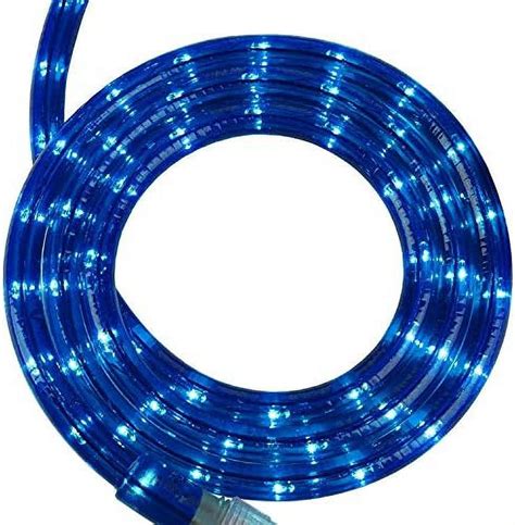 18 216 Bulb Grade Incandescent Blue Rope Light Kit Light Rope