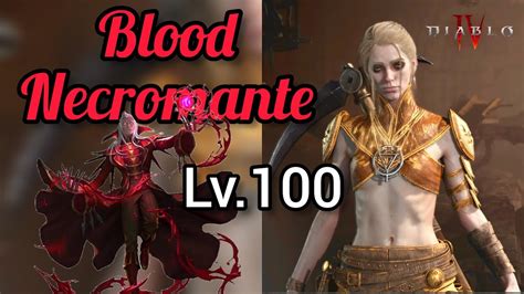 top build necromante de sangue lv 100 diablo 4 paragon skills e itens youtube