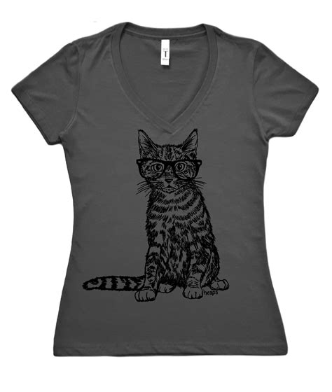 Get Your Own Style Now Heaps Handworks Mens Tank Top Grey Cat With
