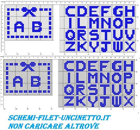 Maglia e uncinetto,amigurumi,uncinetto gratis.schemi gratis topper tavolo. portafedi fiocco e iniziali semplice schema filet ...