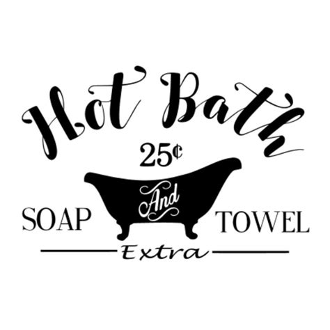 Download hot bath svg.svg | Bath sign