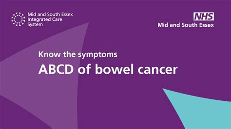 Know The Symptoms Abcd Of Bowel Cancer Youtube