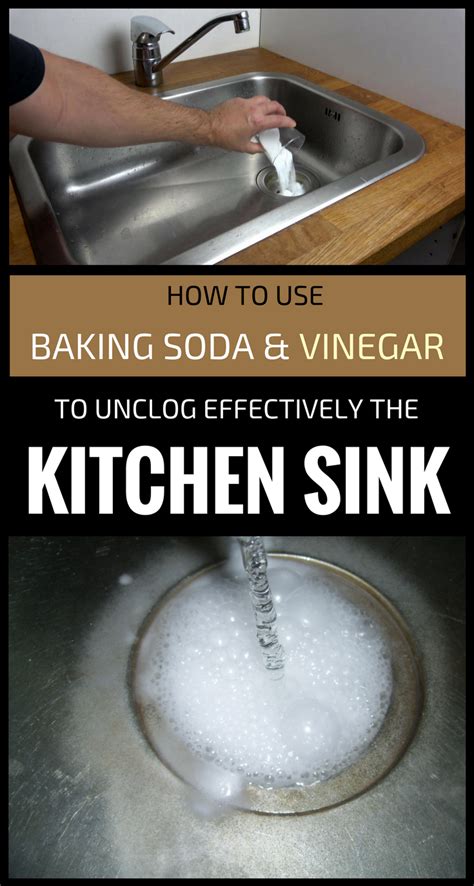 How To Use Baking Soda And Vinegar To Unclog Effectively The Kitchen