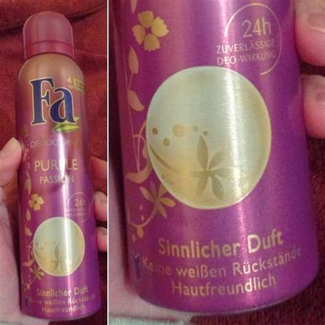 Test Deodorant Fa Purple Passion Deodorant Pinkmelon