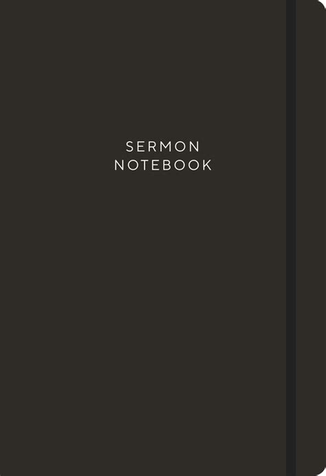 Sermon Notebook Matthias Media Resources For Disciple Making