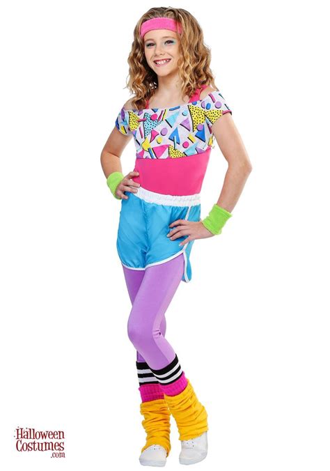 Work It Out 80s Costume For Girls In 2021 80s Girl Costume 80s