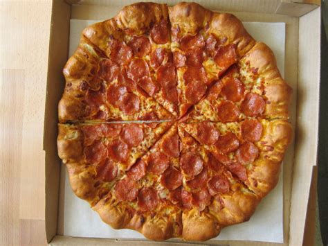Pizza hut claims that there is only one original stuffed crust and it can only be found at its restaurants. Review: Pizza Hut - Bacon and Cheese Stuffed Crust Pizza ...