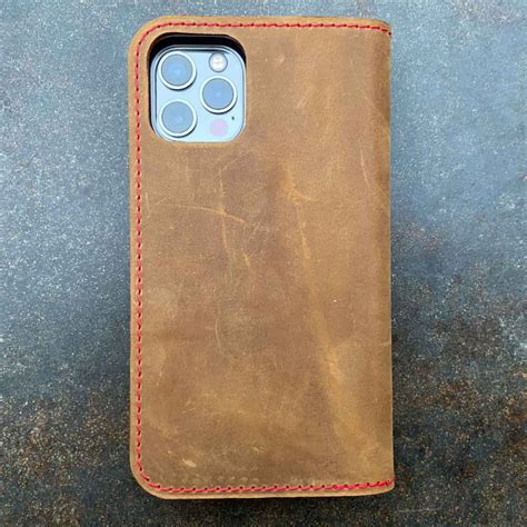 Iphone 14 Pro Max Leather Case Folio With The Conscience Something