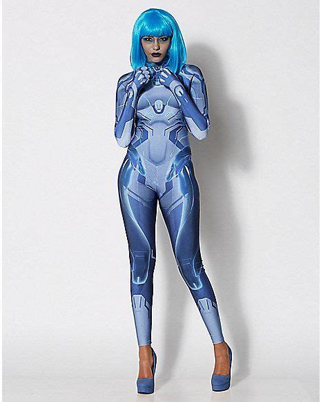 Adult Cortana Costume Halo Spencers Halloween Costumes For Girls