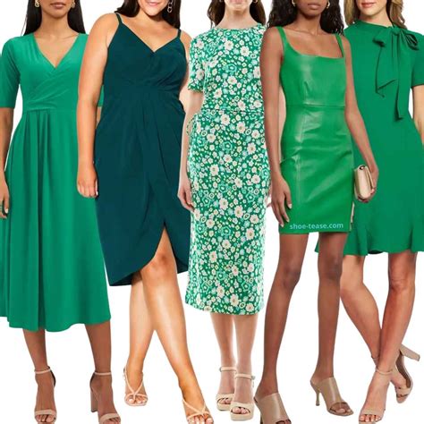 Best Color Shoes To Wear With Green Dress