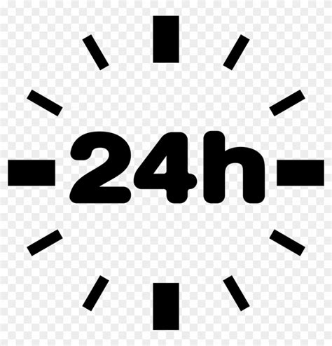 24 Hours Clock Png Transparent Png 980x977606278 Pngfind