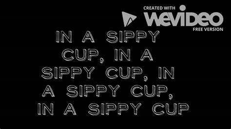 Sippy Cup~melanie Martinez Lyrics Youtube