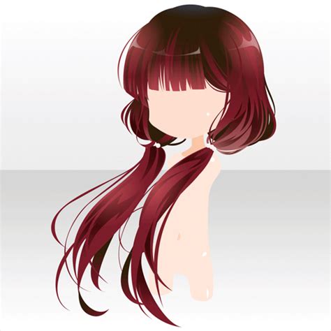 Cute hairstyles for long hair: 椿ビヰドロ新聞社｜＠games -アットゲームズ- (With images) | Manga hair ...