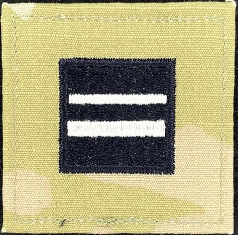 Air Force Ocp Cadet Ranks Patches W Hook Backing Mil Bar
