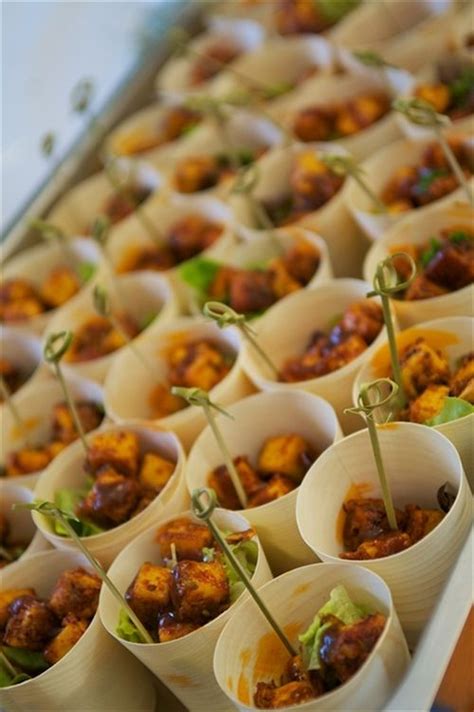 Just like with the venue, your invites should match the formality of the event you're planning. Cool way to serve wedding food | Indian wedding food, Wedding food catering, Appetizer recipes