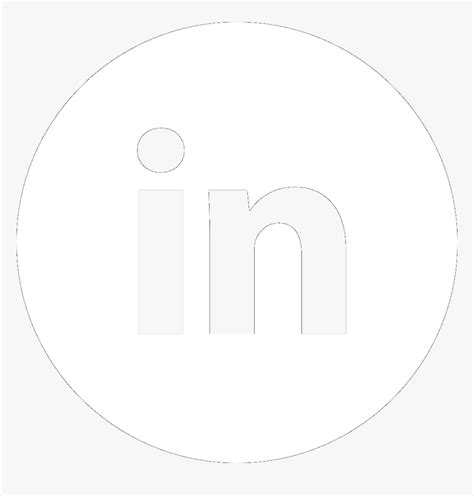 Linkedin Icon White Circle Hd Png Download Kindpng
