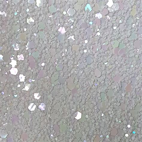 White Opal Glam Glitter Wall Covering Glitter Bug