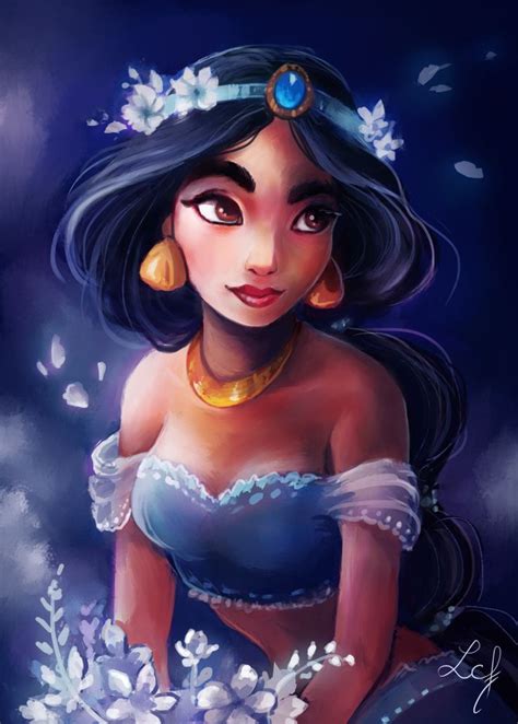 Artstation Jasmine In A Whole New World Camille Fourcade Disney