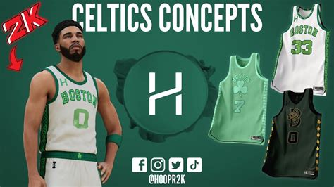 Nba2k Boston Celtics Custom Jersey Concepts By Hooprstore Youtube