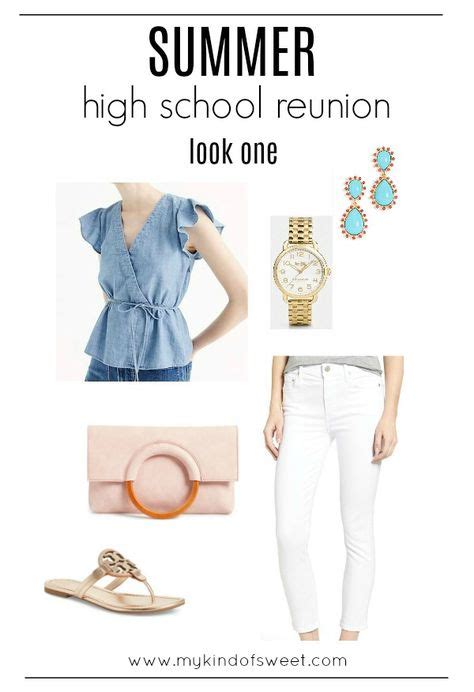 5 Looks Summer High School Reunion Outfit Ideas Reunion Outfit Mom