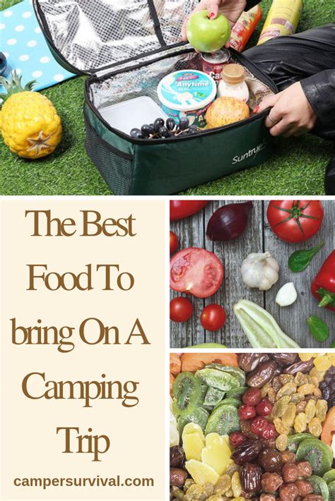 The Best Food To Bring On A Camping Trip Camping Survival Guide For Campers Food To Bring