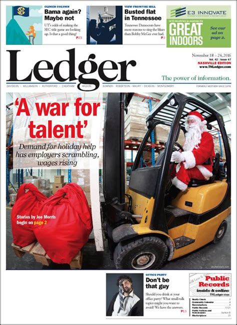 Ceo Larry Feinstein Feat In Nashville Ledger On Holiday Hiring