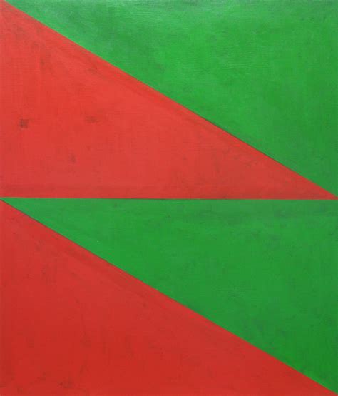 Two Pairs Of Right Triangles Acrylic Paintings 1824 2004 Kazuya
