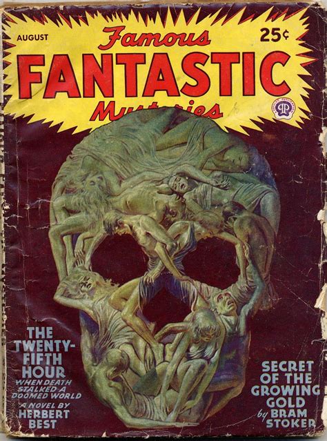 Famous Fantastic Mysteries Pulp Fiction Art Vintage Horror Comics