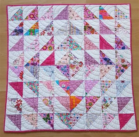 Half Square Triangle Quilts Triangle Quilt Modern Quilts