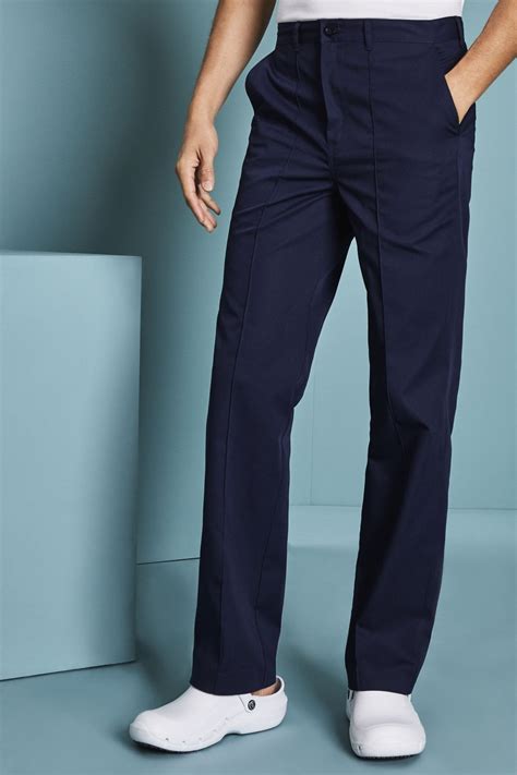 Mens Flat Front Trousers Simon Jersey Hospitality Uniforms