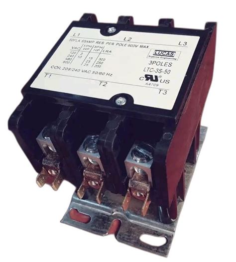 Lucas 3 Pole Ltc 3s50 Ac Contactor Din Rail At Rs 1600 In Nagpur Id