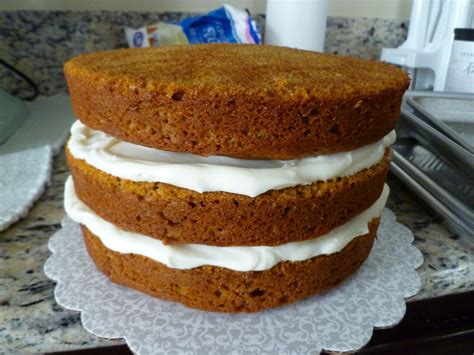 The Pastry Chef S Baking Pumpkin Spice Cake With Cream Cheese Frosting