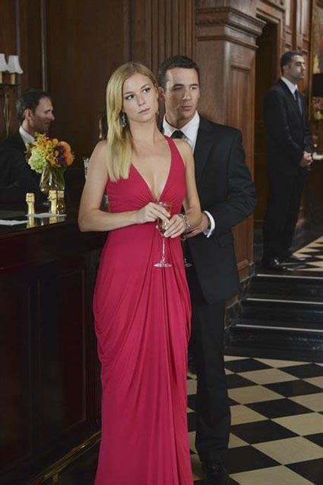Aiden Emily Revenge Fashion Emily Thorne Red Evening Gown