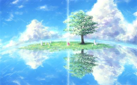 Anime Nature Wallpapers Top Free Anime Nature Backgrounds