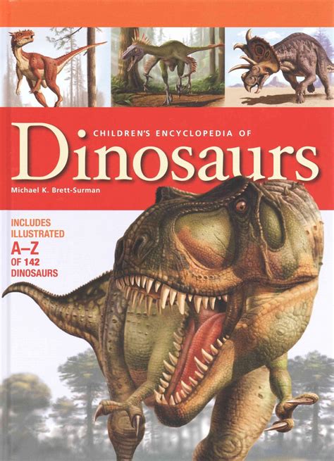 Childrens Encyclopedia Of Dinosaurs Hardcover Book Free Shipping