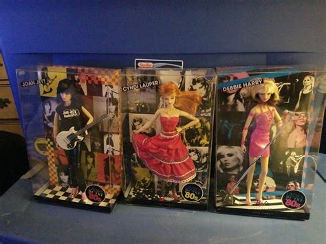 Joan Jett Debbie Harry Cyndi Lauper Barbie Ladies Of The 80s Nib