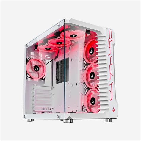 Gabinete Gamer Rise Mode Galaxy Glass Porto Studio