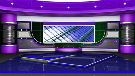 Entertainment Virtual Studio Set Background Video 434 Referencias