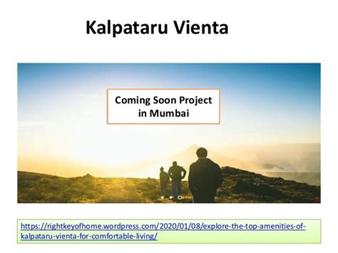 Kalpataru Vienta New Launch Project By Kalpataru Group