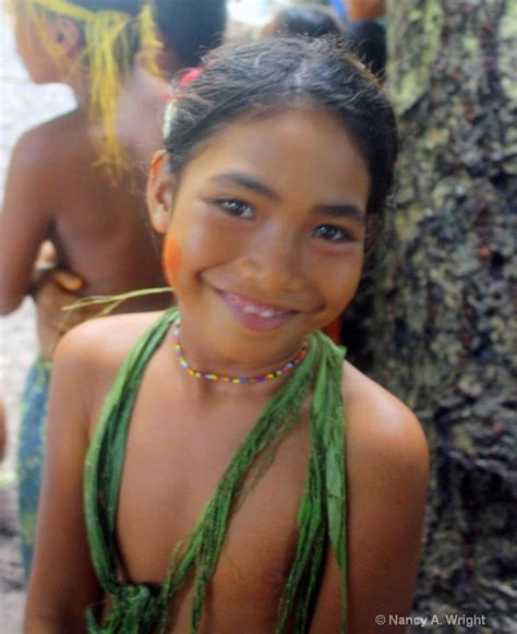 Oceania Polynesian Tikopia Island Girl Solomon Island Although In