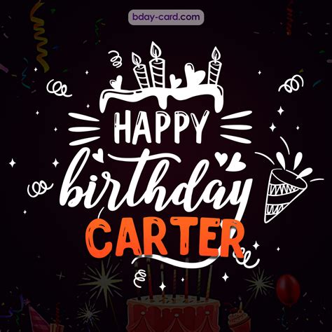 Birthday Images For Carter 💐 — Free Happy Bday Pictures And Photos