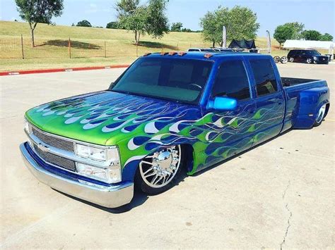 Chevy Crew Cab Dually C Youaintlowtrucks Youaintlow Chevrolet Trucks Lowered Trucks