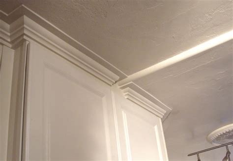 How To Install 2 Piece Crown Molding On Kitchen Cabinets