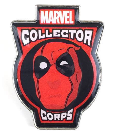 Marvel Collector Corps Souvenir Pinbadge Deadpool Mint Condition