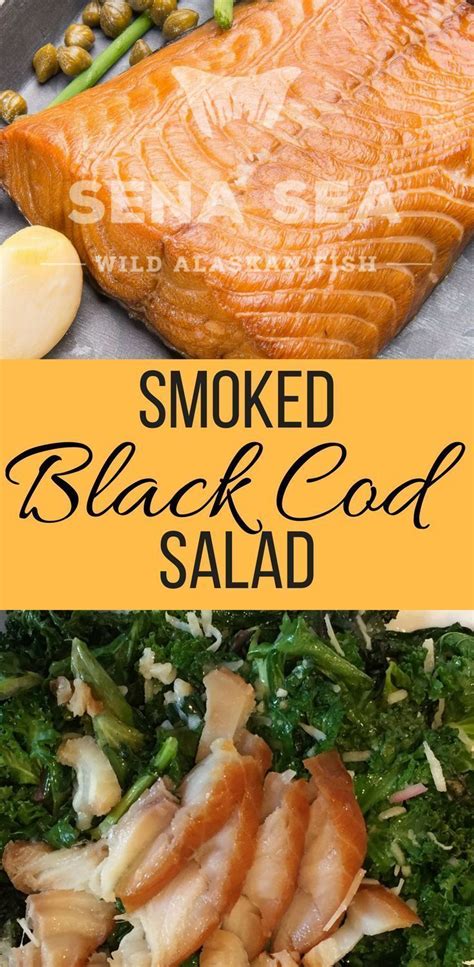 Flavored simply with spices and olive oil, it's healthy, stunning and irresistible all at once. Smoked Black Cod Salad | Food recipes, Clean eating ...