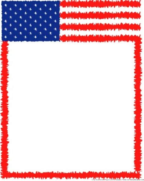 American Flag Border Clip Art - ClipArt Best