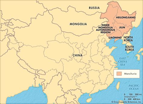 Manchuria La Guía De Geografía